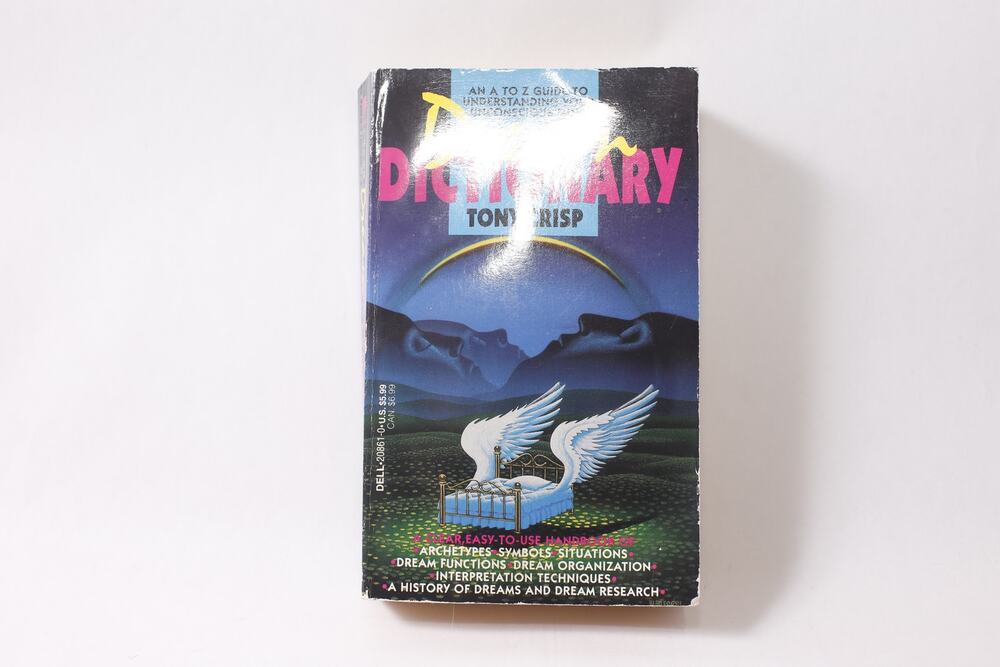 Dream Dictionary by TonyCrisp Guide Handbook Dell Book Paperback ~260702-WH 1125